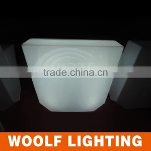 Bar Club Plastic Glow Furniture LED Lighted Bar Table thumbnail-6