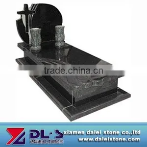 China Hebei Black Granite Tombstone thumbnail-1