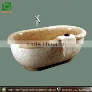 Red Stone Bathtub thumbnail-1