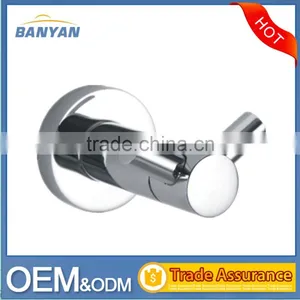 Bathroom Accessories Stainless Steel 304 Bathroom Double Towel Hook thumbnail-1