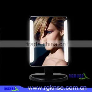 2017 Fashion Led Mirror Table Led Make up Mirror With Touch Control Switch thumbnail-3
