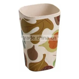 Square Bamboo Fiber To-go Coffee Cup thumbnail-1