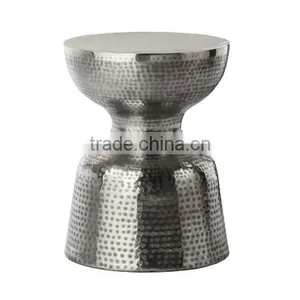 Black Iron Drum Table thumbnail-4