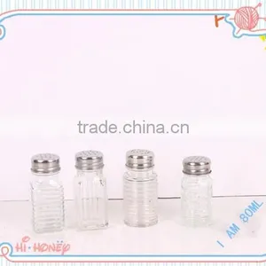Small Glass Condiment Set thumbnail-5
