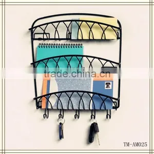 Hot Sale Twist Black Wall Mount Key Holder thumbnail-1