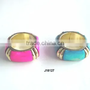 Napkin Ring With Bone Mosaic Available in Other Colours thumbnail-1