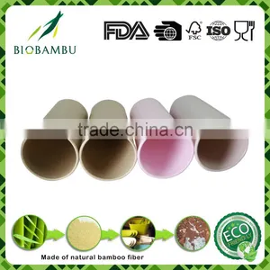 Factory Price Quality Assurance Diswasher Safe Bamboo Fiber PLA Cup thumbnail-1