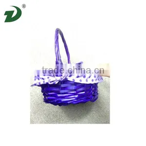 Christmas Willow Bread Basket Set thumbnail-3