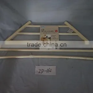 Simple Design Wooden Corner Hanger for Your Living Room thumbnail-6