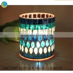 Glass Mosaic Candle Holders thumbnail-6