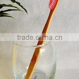 Colorful High Quality Bamboo Toothbrush, Household Toothbrush thumbnail-4