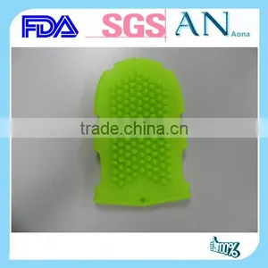 Cheap Soft Double Side Silicone Massage Glove thumbnail-1
