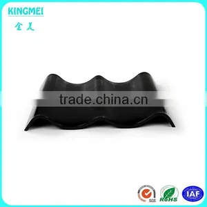 High Quality Black Waves Acrylic Serving Tray, 5mm Acrylic Food Tray thumbnail-1