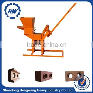 Mobile Concrete Block Making Machine/Manual Concrete Block Moulding Machine thumbnail-4