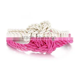 Handmade Infinity Knot Bracelet Nautical Bracelet Rope Bracelet thumbnail-1