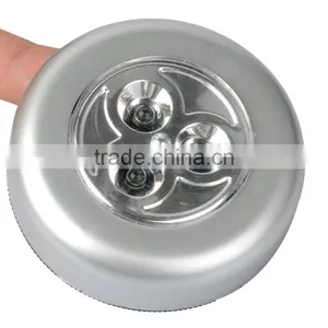 Stick Click LED Self Adhesive Light Battery Operated Push On Off Lights thumbnail-1