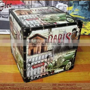 Beauty Large Wooden Storage Box Trunk Box thumbnail-1