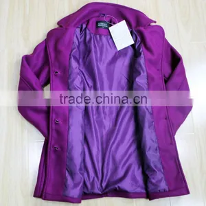 Woman Clothes 2015 Surplus Inventory Woman s Collar Long Coats thumbnail-4