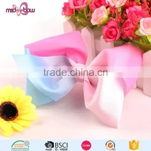 New Design Printed Grosgrain Ribbon Hair Bows Bulk for Girls thumbnail-3