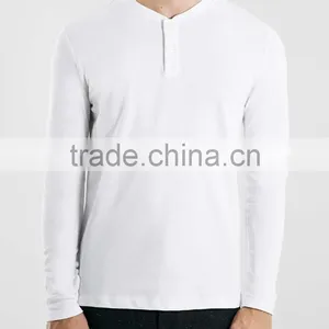 Hot Selling Solid Color White T-shirt Supply Type Cheap Price 100% Cotton Men's Long Sleeve T Shirt thumbnail-3