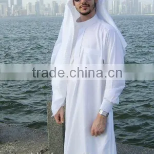 2016 Latest Islamic Clothing Men's Abaya Muslim Throbe thumbnail-1