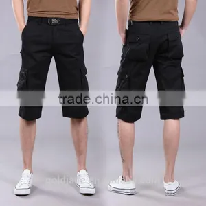 Wholesale Mens Cargo Pants With Side Pockets , Men's Cargo Short Pants , Men Summer Short Pants thumbnail-3