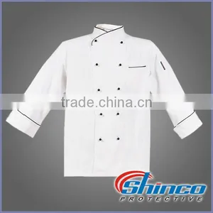 Cotton Chef Coat thumbnail-1