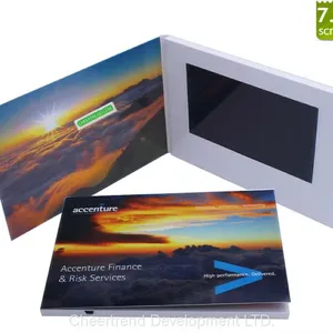 7.0 Inch Screen Video Brochure in A5 Size thumbnail-1