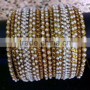 FACTORY STOCK CLEARANCE !! Fancy Bridal Bangles thumbnail-1