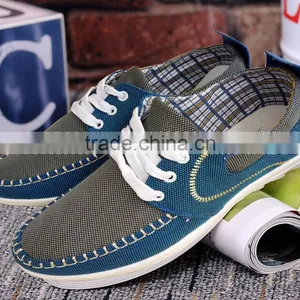Lastest Design China Flat Canvas Shoe Man Trainers Shoes 2017 thumbnail-5