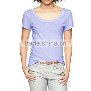 Scoop Neck t Shirt Womens thumbnail-1