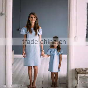 Boutique Clothing off Shoulder Summer Mother Daughter Matching Dress thumbnail-1