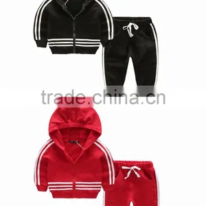 Hot Sale Children Track Suit/ Boys and Girls Clothing Sets/ Unisex Kids Sports Wear Sets thumbnail-1