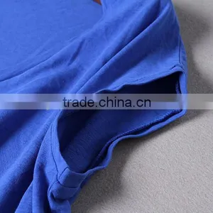 Custom Short Sleeves Women 100% Cotton Material Custom Blank T Shirt thumbnail-3