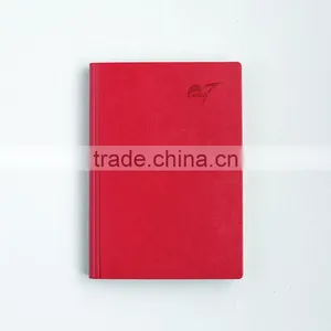 AB/B5 PU Leather Cover Planner Custom Logo Organizer Agenda Paperback Notebook Line Shape thumbnail-6