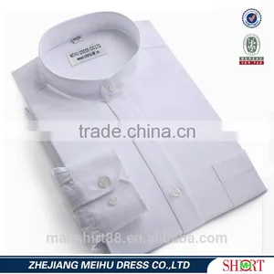 Men's Mandarin Collar Dress Shirts thumbnail-2