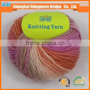 Cheap Wholesale Oke Tex Quality 100 Wool Scarf Yarn for Hand Knitting From China thumbnail-1