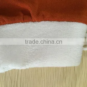 High Quality 150D Double Layers Gsm220 100% Viscose Moroccan SPA Gloves With Terry Elastic Band for Promotion REACH thumbnail-2