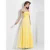 A-line Sweetheart Floor-length Chiffon Prom Dresses Dillards thumbnail-1
