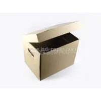Corrugated Paper Storage Box thumbnail-1