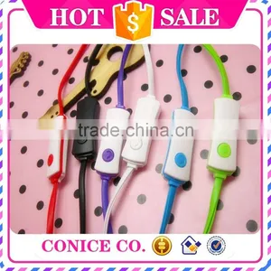 2015 Cheap Sports Wire Earphones With Mic For Phone thumbnail-5