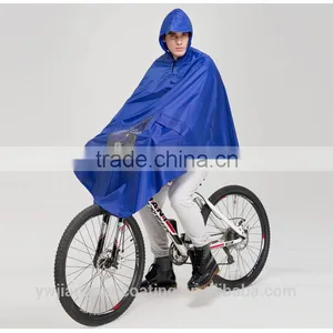 New Arrival High Quality Waterproof Single Plastic Bicycle Raincoat thumbnail-1