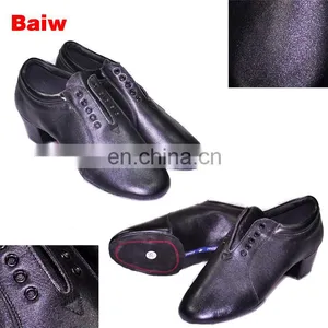 08B5L106 Men's Leather Latin Shoes thumbnail-1