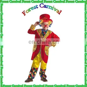 926 Funny Kids Cosplay Colorful Clown Costume For Sale thumbnail-1