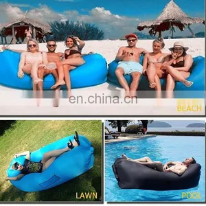 Fast Inflatable Portable Outdoor or Indoor Lazy Bed for Camping, Beach, Park, Backyard thumbnail-4