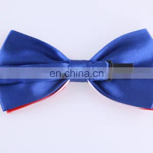 Fourth of July Print Silk Custom Bow Tie thumbnail-2