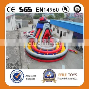 2014 Best Design Inflatable Combo/high Quality Inflatable Slide Combo/inflatable Obstacle thumbnail-1