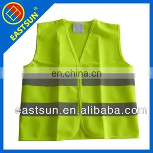 New Promotion Hot Sale Yellow 120g Mesh Reflective Safety Vests thumbnail-1