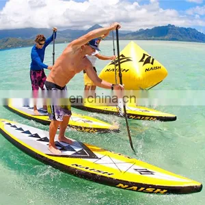 China Customized Yellow Triangle Swim Floating Advertising Inflatable Buoy for Sale thumbnail-3