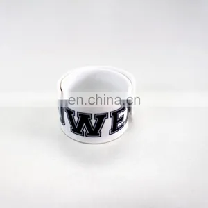 Custom Silicon Slap Bracelet thumbnail-2